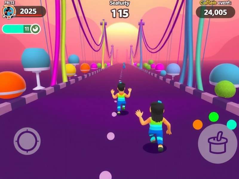 Holi Hyper Run character customization options